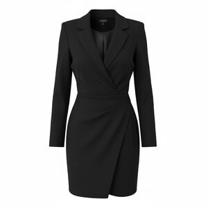 Express Black Long Sleeve Dress